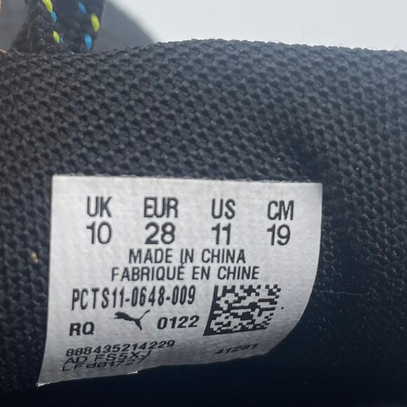 Puma ProCat Speed Force FG Soccer Cleats Black Toddler Kids 11 - Picture 7 of 8